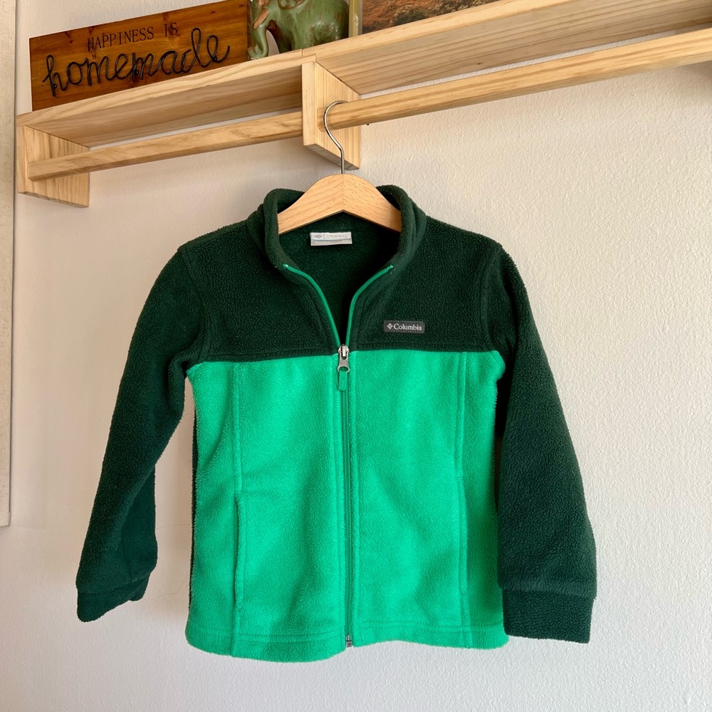 Columbia Kids Green Fleece Jacket